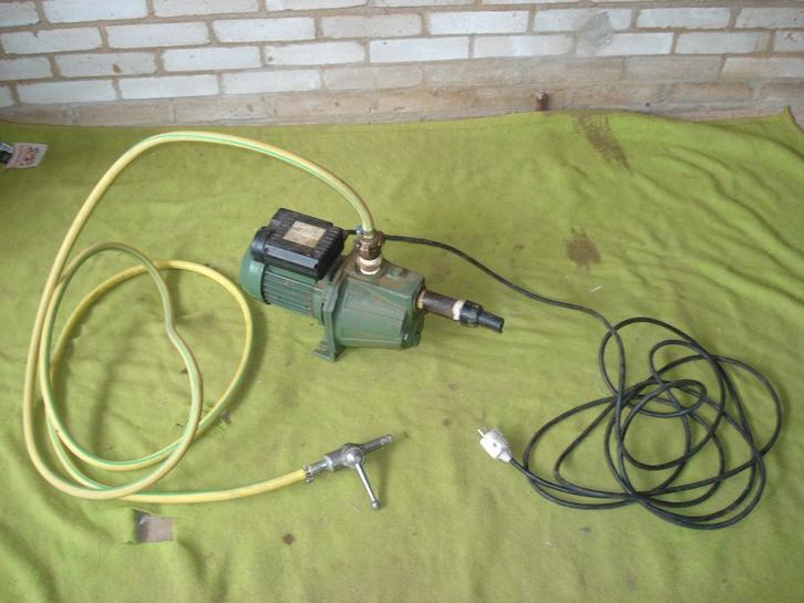 grondwaterpomp compleet  werkend te zien, Tuin en Terras, Waterpompen, Zo goed als nieuw, Elektrisch, Beregeningspomp, Ophalen of Verzenden