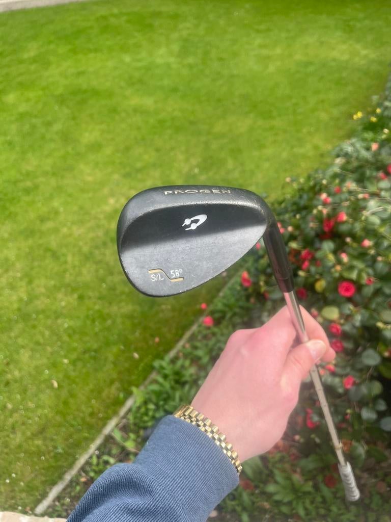 Progen 58* wedge (lobwedge), Sport en Fitness, Golf, Gebruikt, Progen, Ophalen of Verzenden, Club