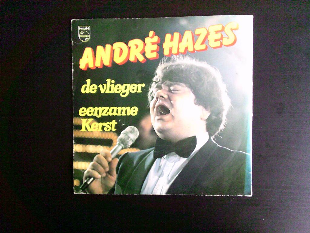 andre hazes - de vlieger / eenzame kerst, Cd's en Dvd's, Ophalen of Verzenden, Zo goed als nieuw, Overige formaten, Levenslied of Smartlap