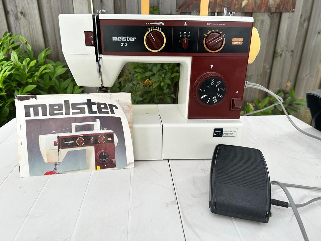 Meister 210 naaimachine, Ophalen of Verzenden, Gebruikt, Naaimachine, Overige merken