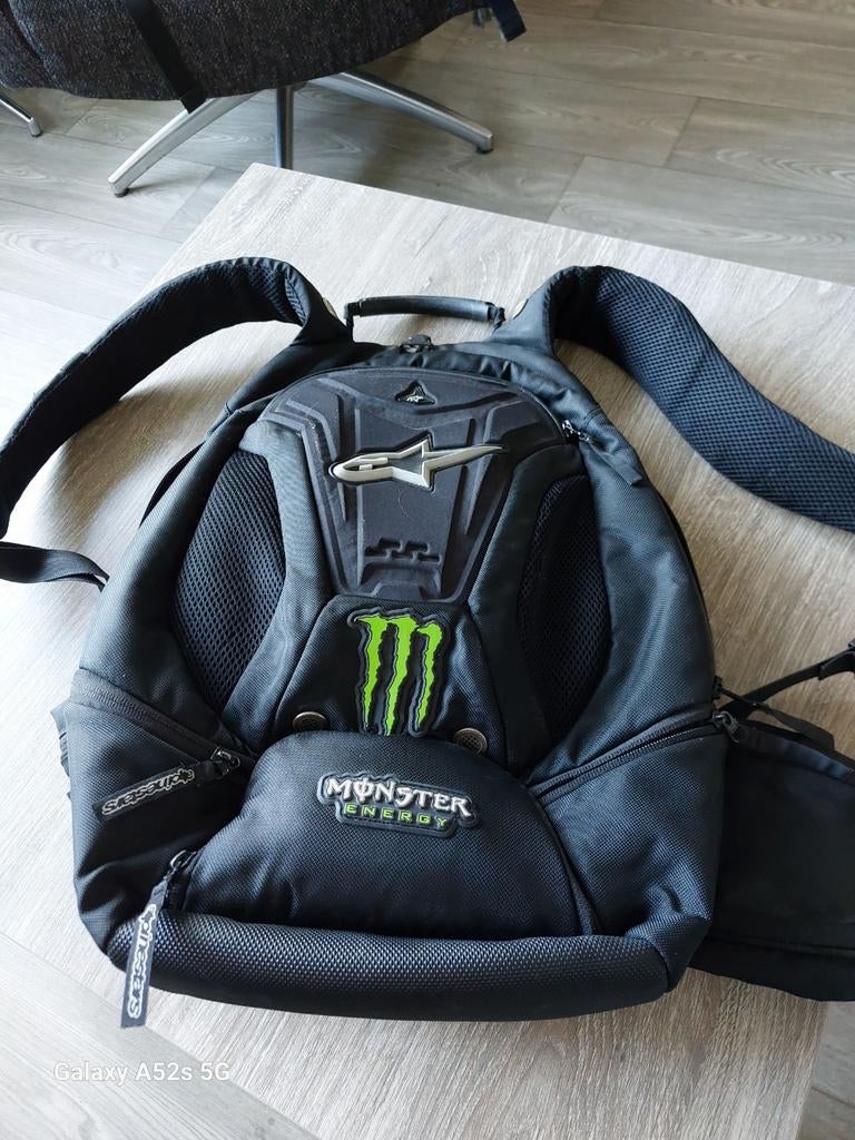 Motor  rugzak,  Alpinestarsmonster., Ophalen