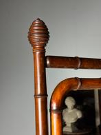 Faux Bamboo Cheval spiegel, Ophalen of Verzenden, Rechthoekig, Minder dan 50 cm