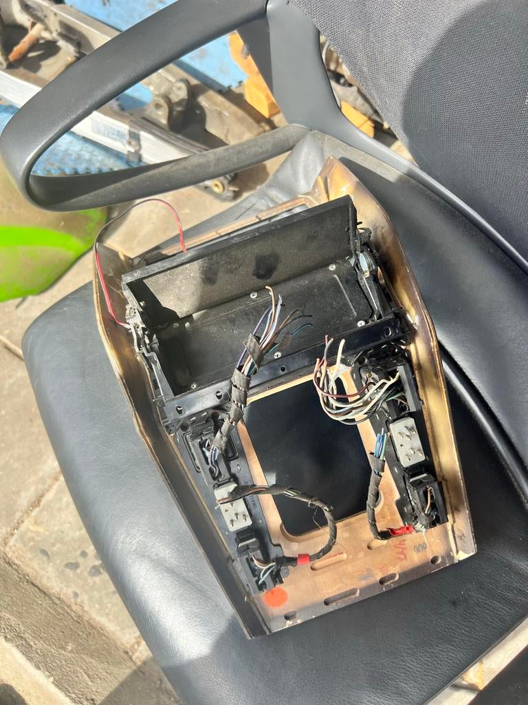 Middenconsole Hout Mercedes SL R129 SL280 SL300 SL500, Ophalen, Gebruikt, Mercedes-Benz