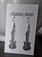 Oorbellen elektrische gitaar, gitarist, muziek, rock, Overige materialen, Hangers, Nieuw, Ophalen of Verzenden