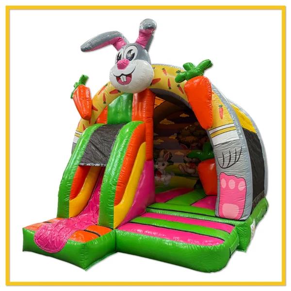 Springkussen konijn || huren, Hobby en Vrije tijd, Feestartikelen | Verhuur, Ophalen, Zo goed als nieuw, Overige