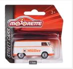 Majorette Volkswagen VW T1 Müller NIEUW, Hobby en Vrije tijd, Modelauto's | Overige schalen, Ophalen of Verzenden, Nieuw, Auto