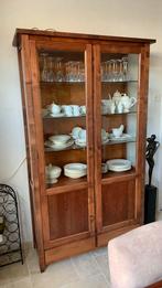 Vitrinekast keukenkast, Ophalen, Zo goed als nieuw