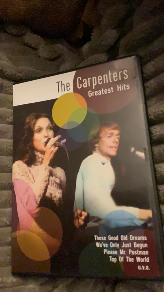 The Carpenters Greatest Hits dvd ,zgan, Alle leeftijden, Ophalen of Verzenden, Zo goed als nieuw, Muziek en Concerten