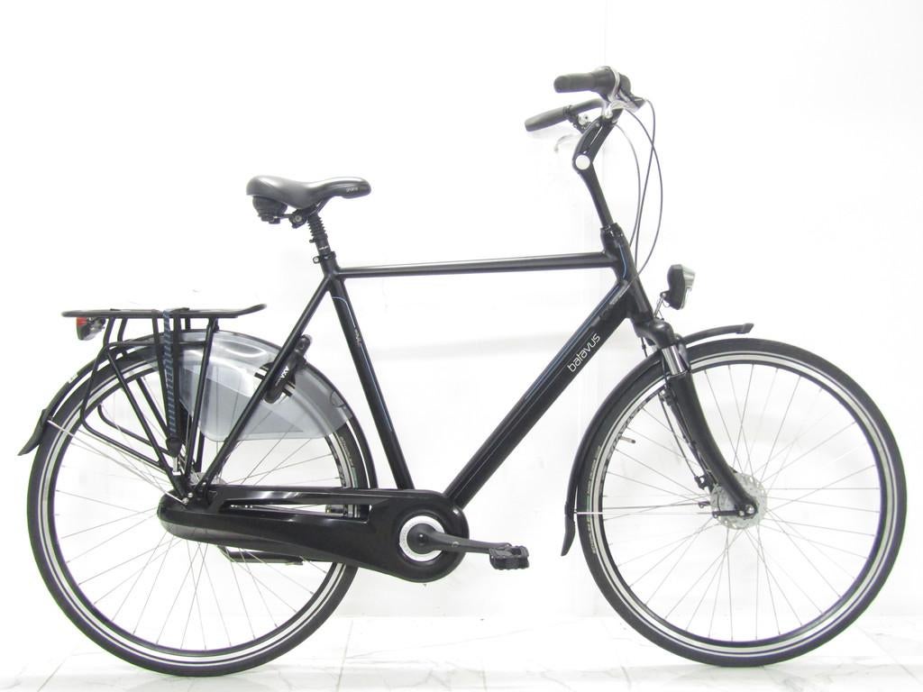 Batavus Wayz zwart heren 61cm 28inch, Fietsen en Brommers, Fietsen | Heren | Herenfietsen, 61 tot 65 cm, Gebruikt, Batavus, Versnellingen