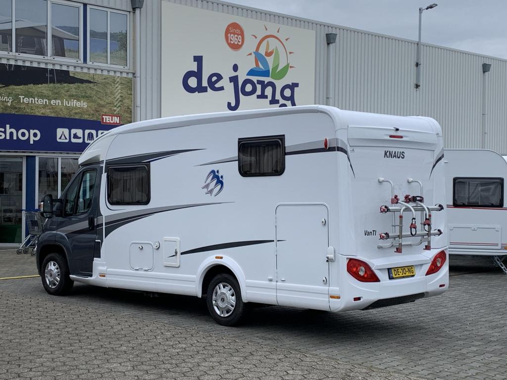 Knaus Van TI 600 ME -Enkele bedden-compact, Caravans en Kamperen, Campers, Ringverwarming, Fiat, Koelkast, Bedrijf