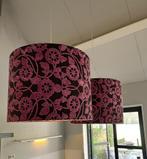2 hele grote stoffen hanglampen, Huis en Inrichting, Lampen | Hanglampen, Ophalen, Zo goed als nieuw, Stof, 50 tot 75 cm