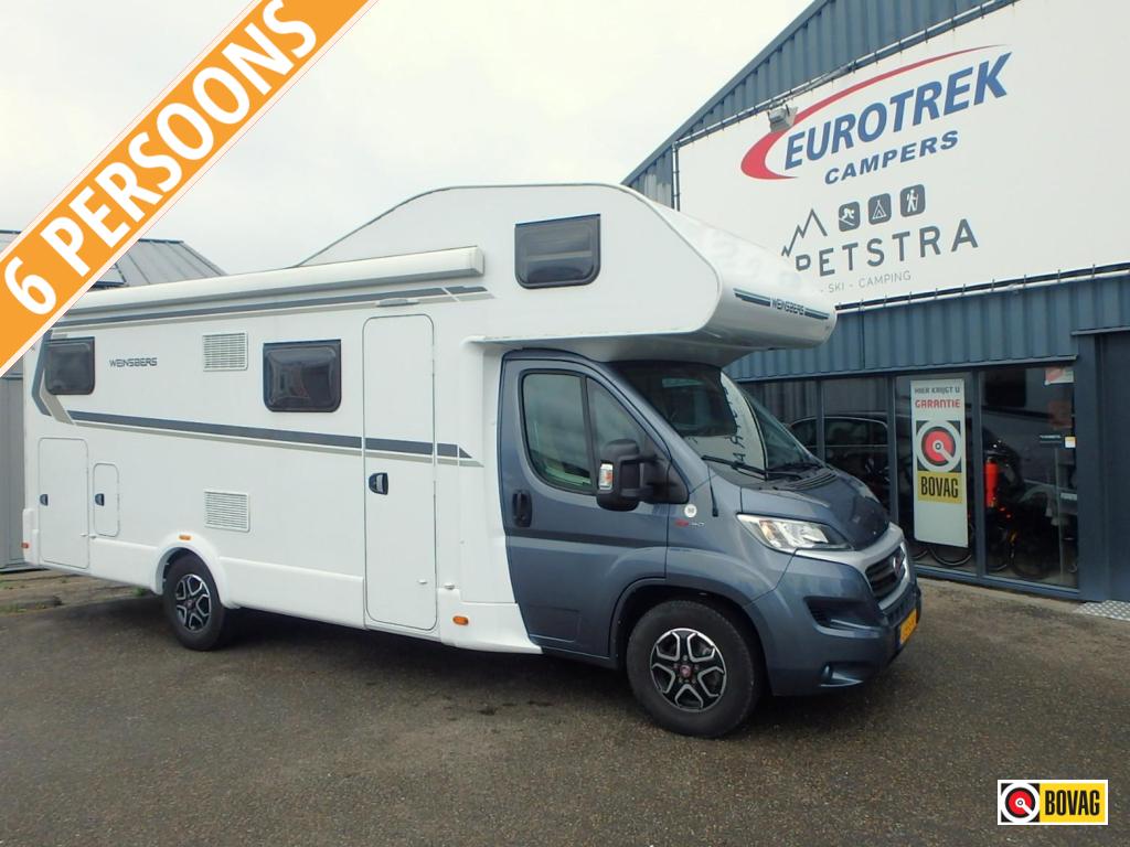 Weinsberg CaraHome 700 DG, Caravans en Kamperen, Chemisch toilet, Alkoof, Ringverwarming, Fiat