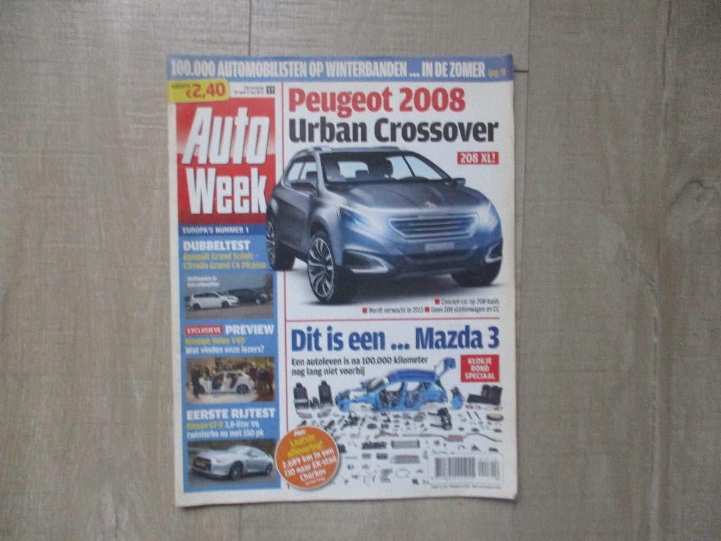 Autoweek 2012 -- 3 Stuks één prijs -- SALE !!, Ophalen of Verzenden, Zo goed als nieuw, Algemeen