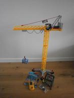 Playmobil Bouwkraan/Bouwkraan/Playmobil bouwkraan 70441, Kinderen en Baby's, Speelgoed | Playmobil, Ophalen, Gebruikt, Complete set