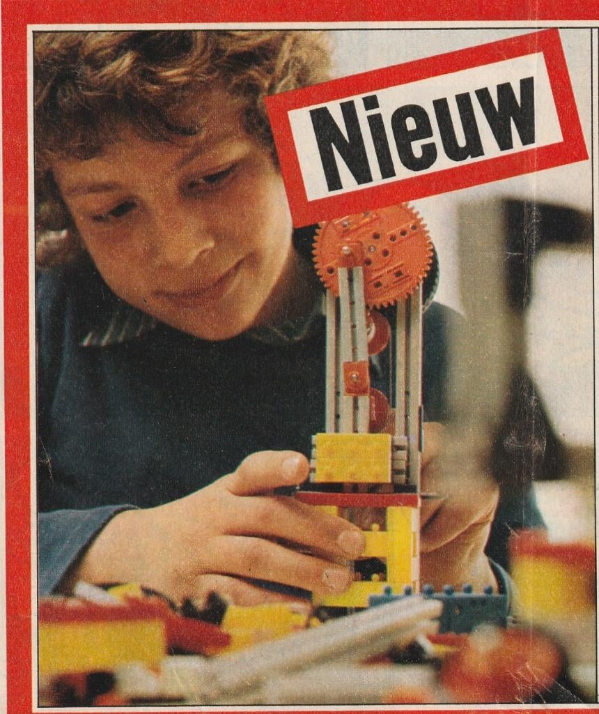 Retro reclame 1979 Märklin Plus jongetje bouwdoos, Verzenden, Overige typen