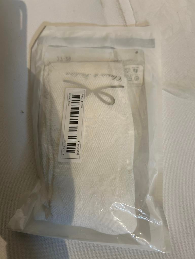 Meisjes Witte panty maat 27 - 29, Ophalen of Verzenden, Nieuw
