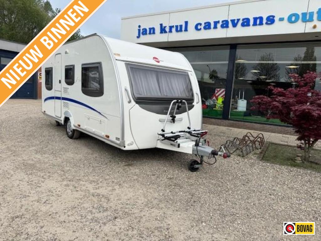 Bürstner Belcanto 435 TS Mover fietsenrek voortent, Caravans en Kamperen, Caravans, Bedrijf, tot en met 4, 1000 - 1250 kg, Rondzit