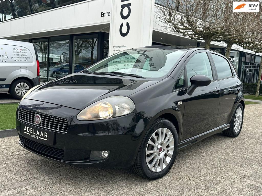 Fiat Punto 1.4 NeroBianco DAKRAAM, AIRCO, 5 DEURS FIAT PUNTO, Voorwielaandrijving, Stof, 4 cilinders, 400 kg