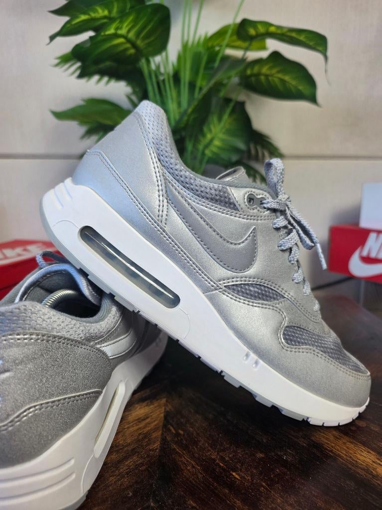 Nike Air Max 1 '86 OG Big Bubble Metallic Silver maat 46, Overige kleuren, Nike, Ophalen of Verzenden, Nike