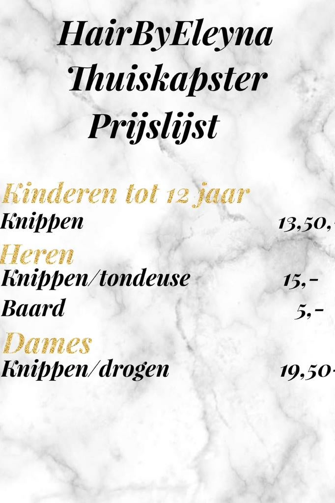 Thuis Kapster, Vanaf 10 jaar, Overige vormen
