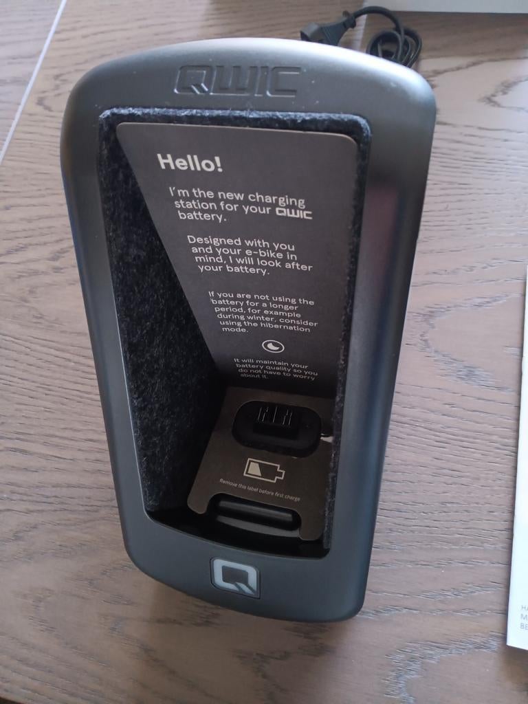 Qwic laadstation voor premium-Q fietsen, Ophalen of Verzenden, Nieuw