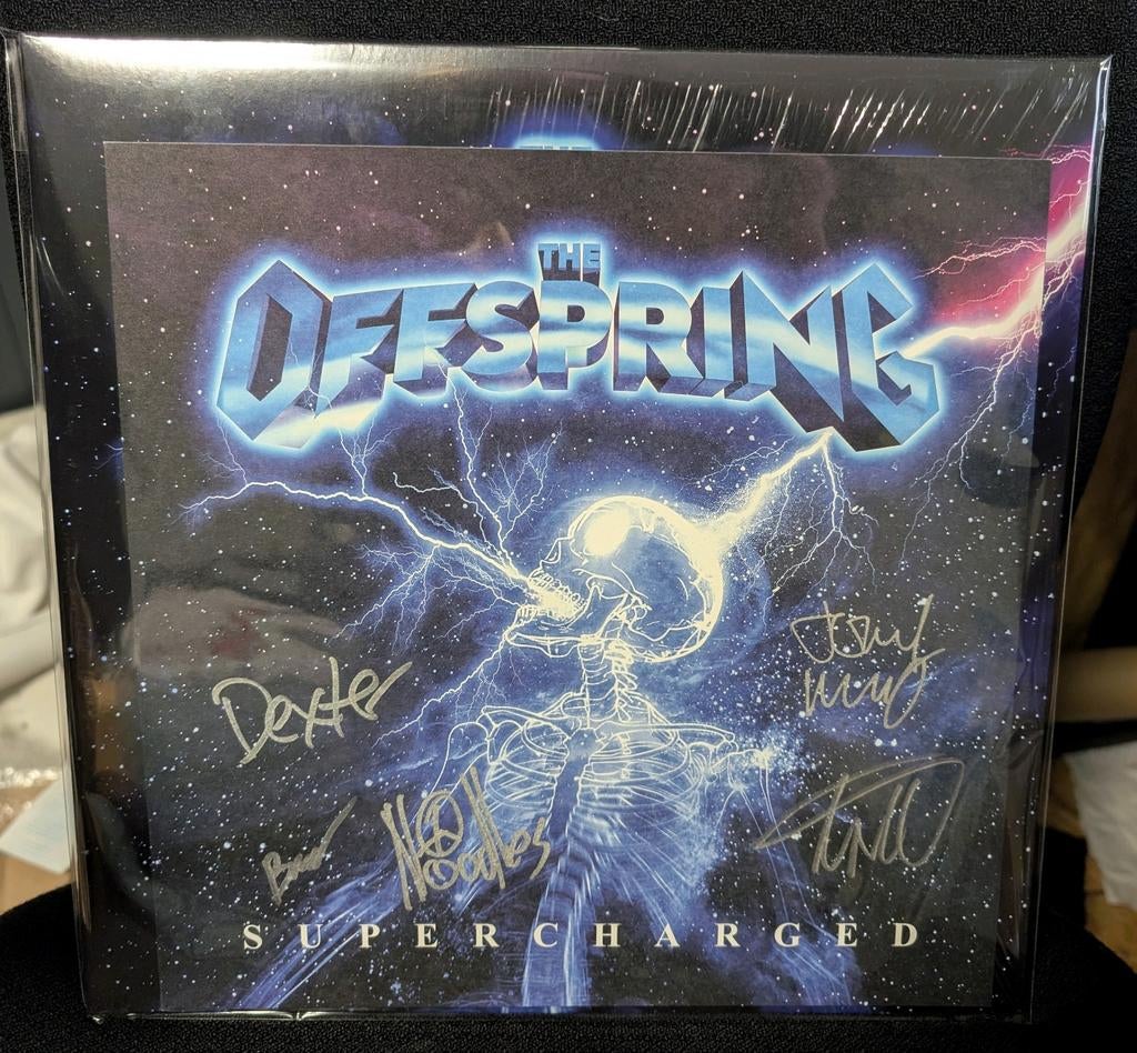 The Offspring Supercharged LP gesigneerd | signed, Ophalen, Cd of Plaat, Gesigneerd