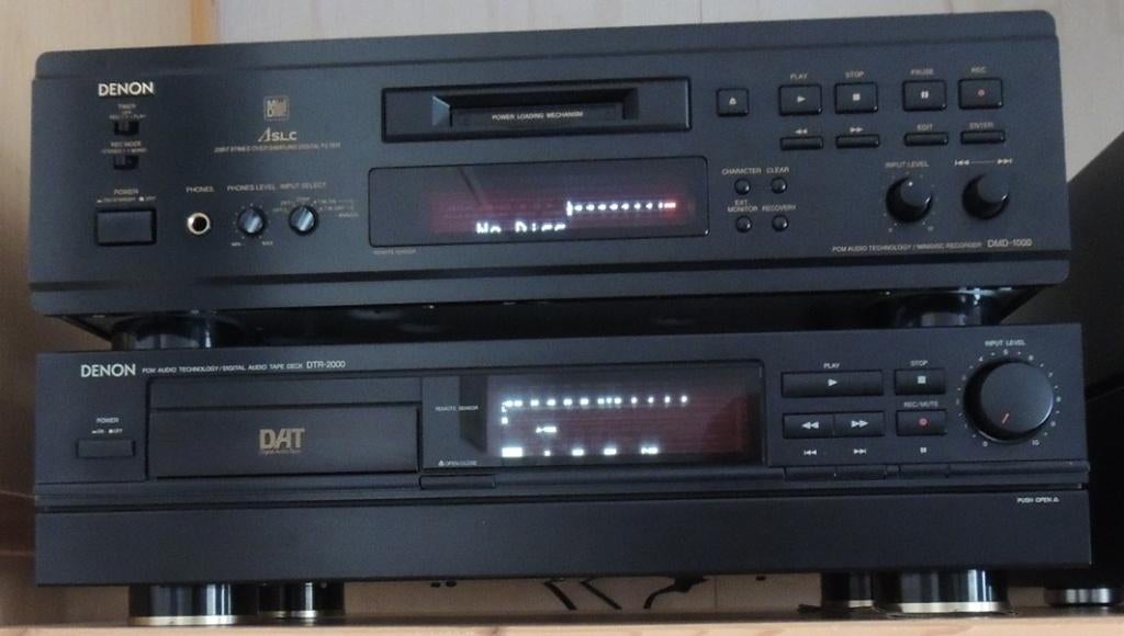 Denon DMD-1000 minidisc recorder, Ophalen, Gebruikt, Overige merken