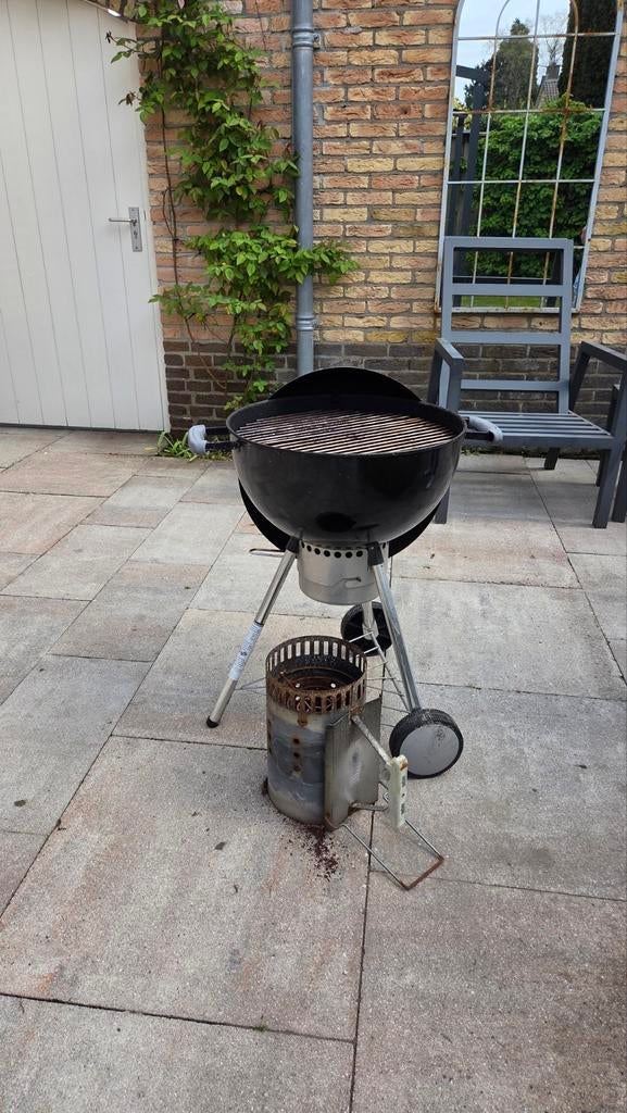 Weber BBQ met starter en temperatuurmeter, Ophalen
