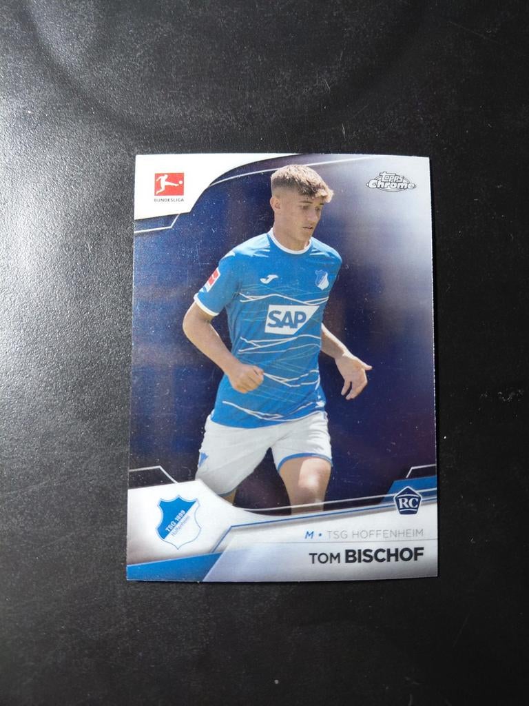 Tom bischof ROOKIE (hoffenheim/beyern munchen) topps chrome, Ophalen of Verzenden, Nieuw, Buitenlandse clubs, Spelerskaart