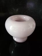 Roze opaline vaas, mondgeblazen glas, Ophalen of Verzenden
