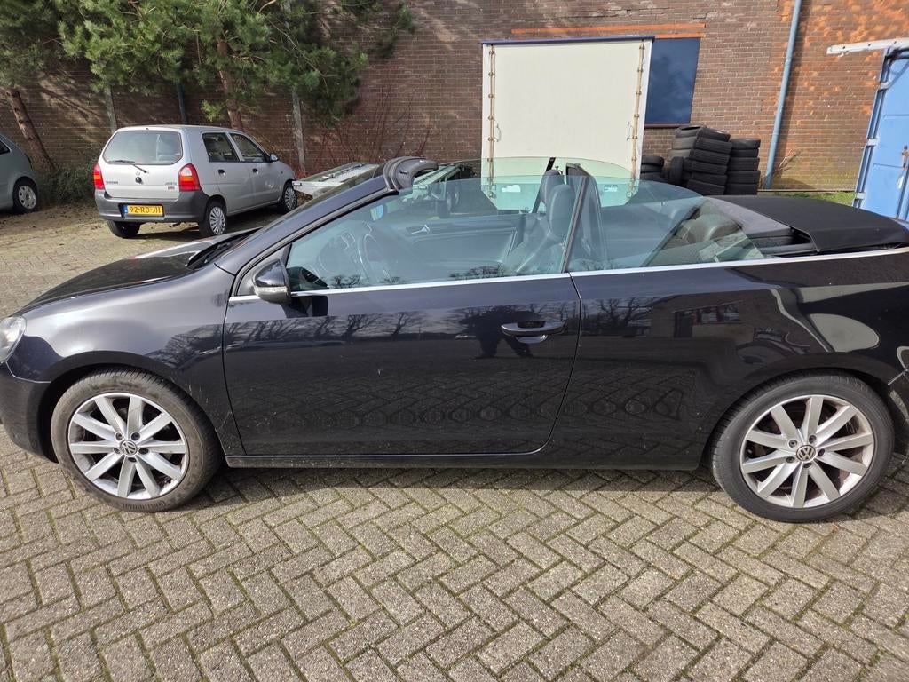 Volkswagen Golf 1.4 TSI 90KW Cabrio 2012 Zwart, Voorwielaandrijving, Zwart, 4 cilinders, Cabriolet