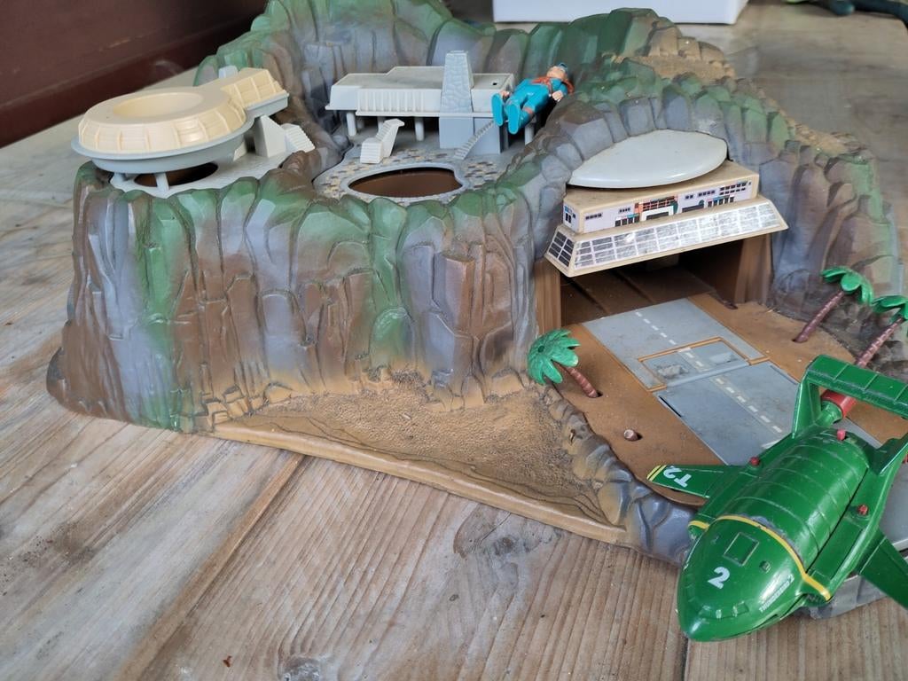 Thunderbirds Speeleiland Tracy Island Vintage, Ophalen of Verzenden, Gebruikt