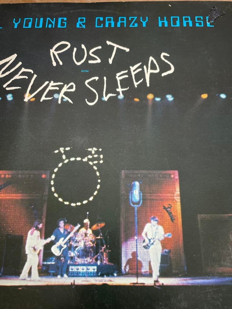 Neil Young & Crazy Horse - Rust Never Sleeps LP, Cd's en Dvd's, Ophalen of Verzenden, Gebruikt, 12 inch, Poprock