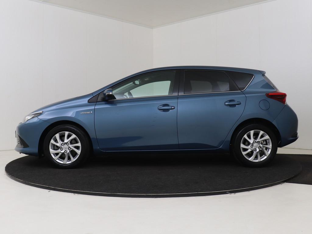 Toyota Auris 1.8 Hybrid Dynamic Go | Dealeronderhouden |, Auto's, Toyota, 12 maanden, Gebruikt, 4 cilinders, Blauw