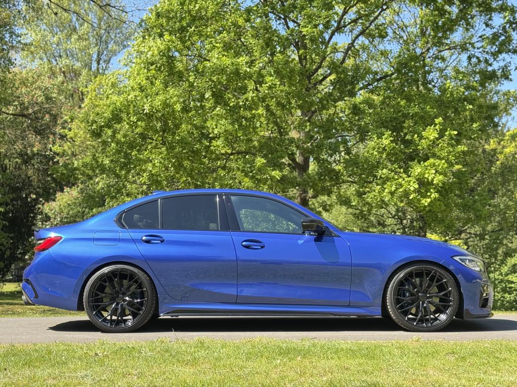 BMW 3-serie 330i M-Sport HUD 360 HK (bj 2019, automaat), Auto's, Automaat, 1998 cc, Achterwielaandrijving, Gebruikt