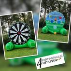 Te huur: voetbal dartbord, Hobby en Vrije tijd, Feestartikelen | Verhuur, Ophalen, Zo goed als nieuw, Overige