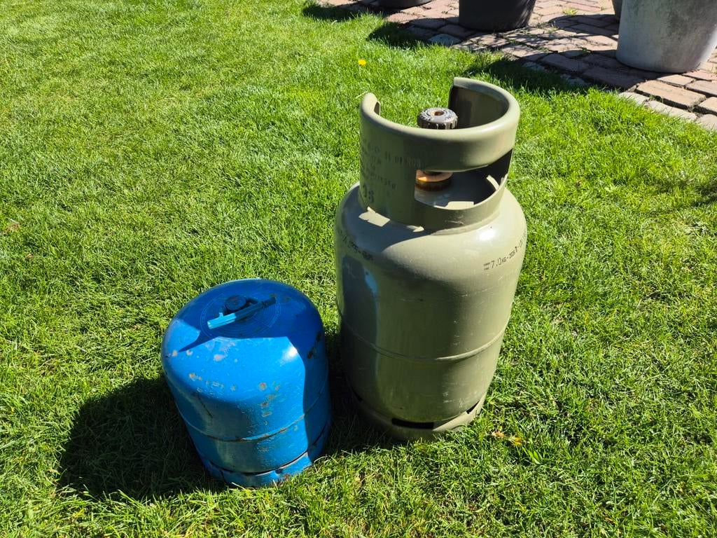 GASFLES 2 X, Ophalen