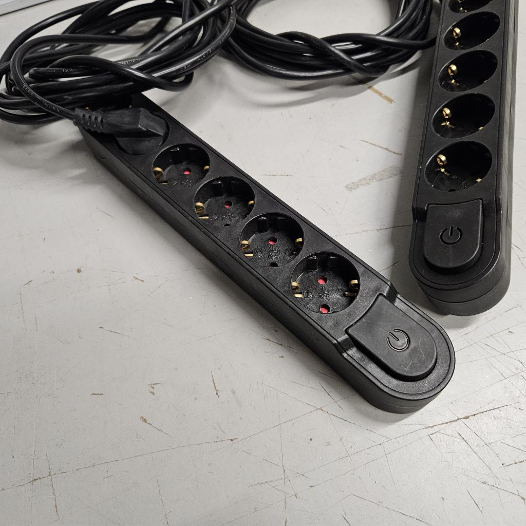 Chacon stekkerdoos met schakelaar 6-voudig, Niet ingevuld, Gebruikt, Niet ingevuld, Niet ingevuld