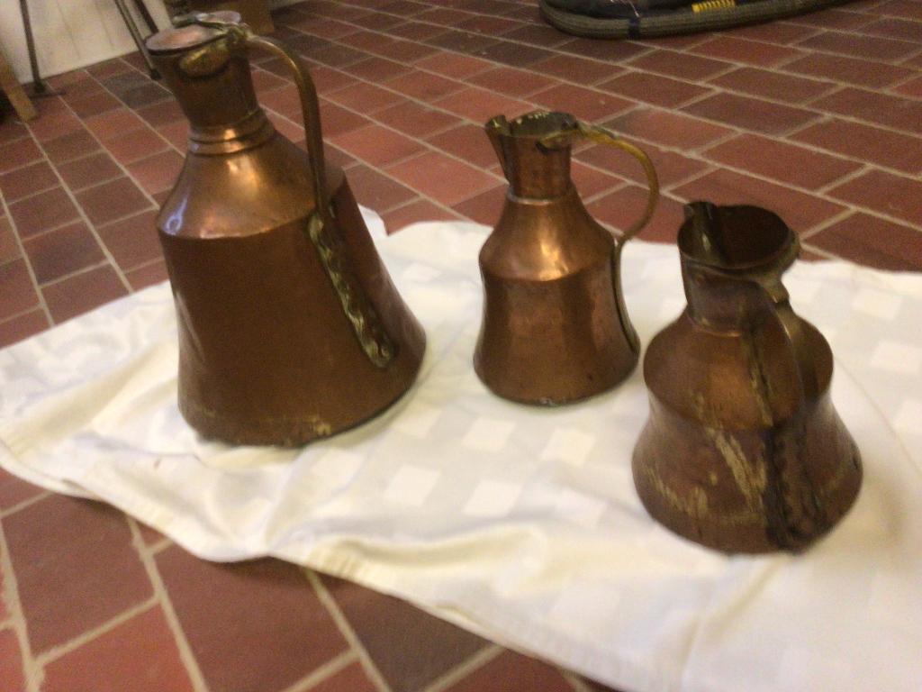 Koperen ketels, Antiek en Kunst, Antiek | Koper en Brons, Ophalen, Koper