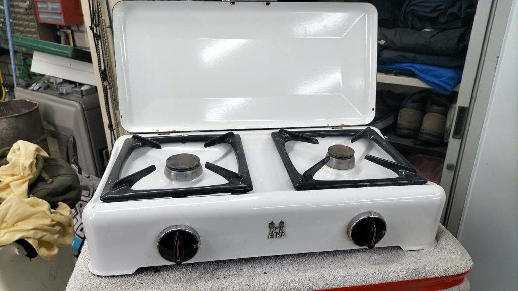 Gasstel Etna, Caravans en Kamperen, Kampeeraccessoires, Ophalen, Zo goed als nieuw