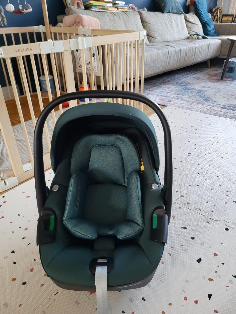 Maxi cosi Pebble 360 i-size groen, Kinderen en Baby's, Autostoeltjes, Ophalen, Zo goed als nieuw, Isofix, 0 t/m 13 kg