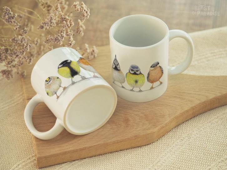 Vogel Mok, Dieren Mokken, Pasen, Huis en Inrichting, Keuken | Servies, Nieuw, Kop(pen) en/of Schotel(s), Overige stijlen, Keramiek