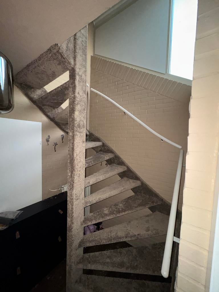 Trap stoffering / Trap Bekleden Korting, Gebruikt, Bruin, Ophalen of Verzenden, Minder dan 10 m²