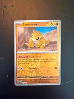 Sandshrew 027/165 Reverse Holo, Ophalen of Verzenden, Zo goed als nieuw, Losse kaart, Foil
