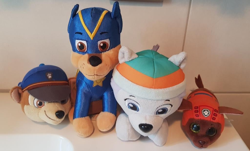 PAW PATROL KNUFFELS, Ophalen of Verzenden, Zo goed als nieuw