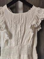 Witte lange jurk C&A, C&A, Meisje, Ophalen of Verzenden, Zo goed als nieuw