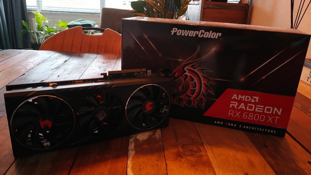 Amd radeon RX 6800 XT, Computers en Software, Videokaarten, Ophalen, Gebruikt, AMD, GDDR6