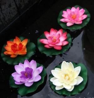 Pakket 6 A - 5 Kunstmatige waterlelies -  100% nieuw, Tuin en Terras, Ophalen, Nieuw