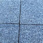 Desso Fields 8813 tapijttegel 50 x 50 cm blauw, Ophalen, Blauw, Zo goed als nieuw, Tapijttegels