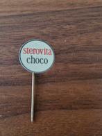 541 Vintage Sterovita Choco Reclame Speldje, Ophalen of Verzenden, Gebruikt, Reclamebord